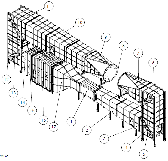Contra-Rotating Axial Compressor test rig